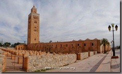 Koutoubia Mosque in Marakesh - Morocco