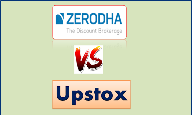 Upstox Vs Zerodha Stock Broker Comparison Trading Platform - 