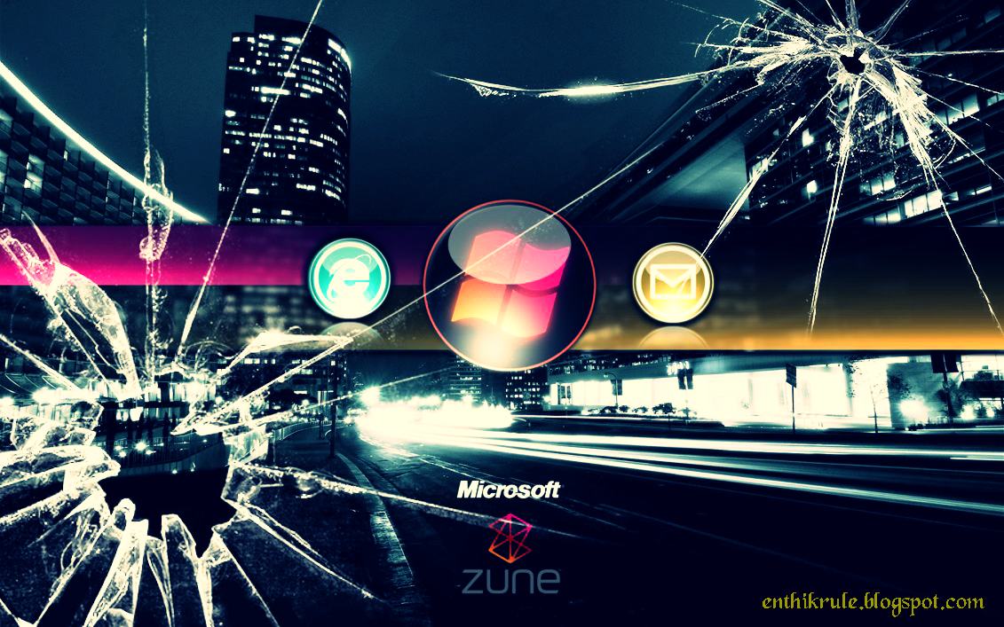 Wallpaper Windows 8 Efek Kaca Pecah Enthik Rulez ER