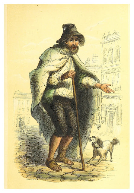 Mendigo en España, obra histórica, artística, pintoresca y monumental. 1850-51- Biblioteca Británica.