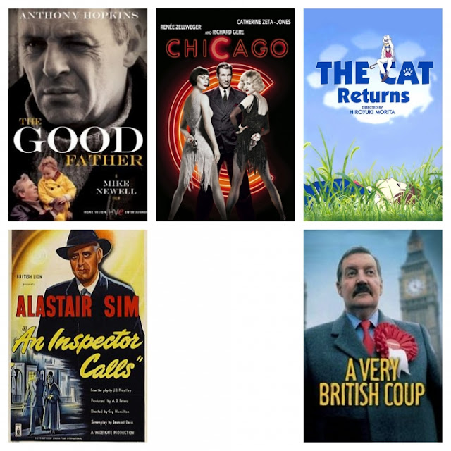 films, film, film review, a very british coup, an inspector calls, the cat returns, studio ghibli, chicago, the good father, 