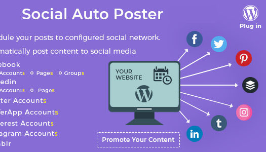 Social Auto Poster v2.6.3 - WordPress Plugin