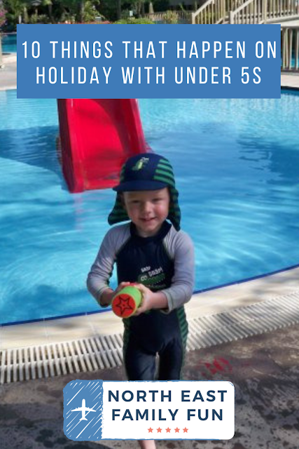 10 things that happen on holiday with under 5s