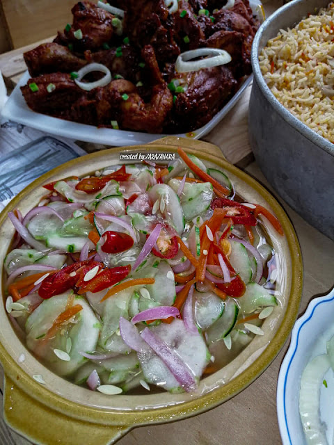 cara masak acar nasi tomato