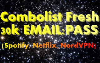 Combolist Fresh 30k EMAIL:PASS  [Spotify, Netflix, NordVPN]
