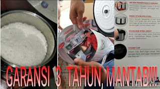 Review rice cooker maspion mrj 1898