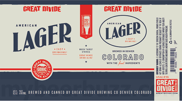 Great Divide Adding American Lager Cans