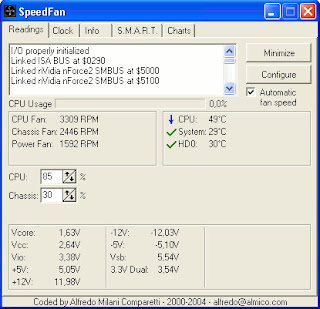 PROGRAMMA PER CONTROLLARE TEMPERATURA CPU