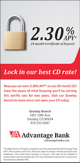 Advantage Bank: 2.30% APY 24 Month CD