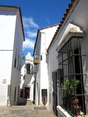 Andalusian White Village in The Poble Espanyol