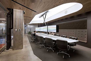 Interior Design For Office From Wooden