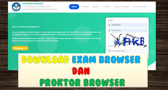 Download Exam Browser dan Proktor Browser Untuk ANBK Online dan Semi Online