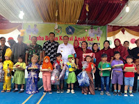 Melalui Lomba Bulan Kreasi Anak Ke - V, Wakil Wali Kota Harap Anak Jadi Insan Cerdas & Kreatif