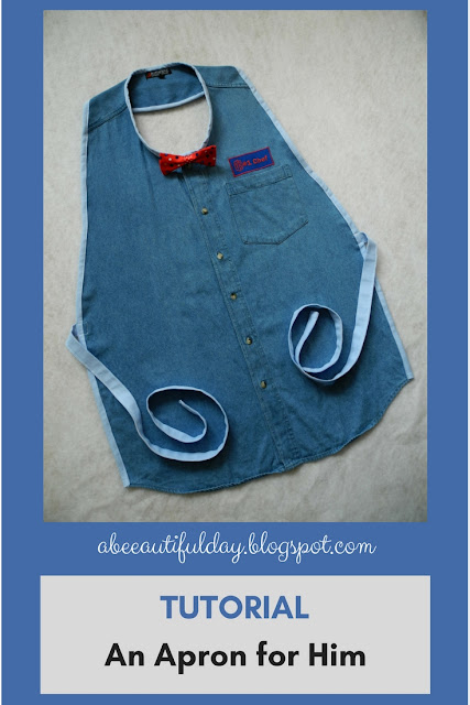 Tutorial-An Apron for him-abeeautifulday.blogspot.com