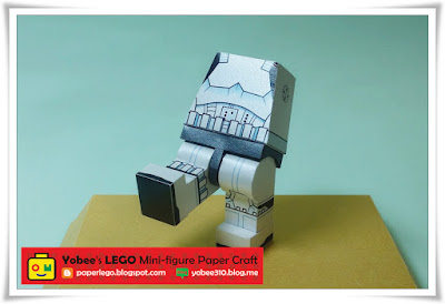 LEGO Storm Trooper Paper Craft