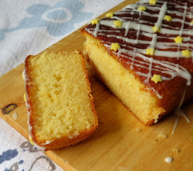 Lemon Curd Drizzle Cake