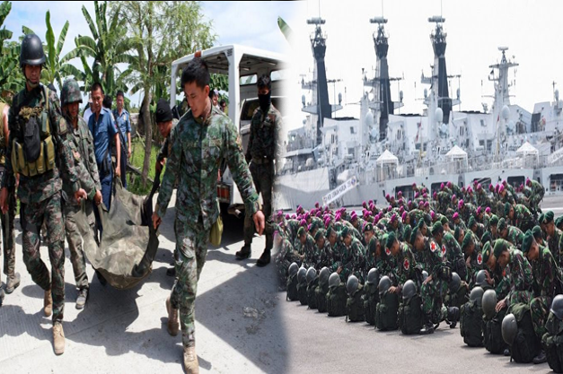 Siaga Satu! 13 Prajurit Terbaik Filipina Tewas. 3000 Pasukan TNI Dan 4 KRI Siaga Diperbatasan