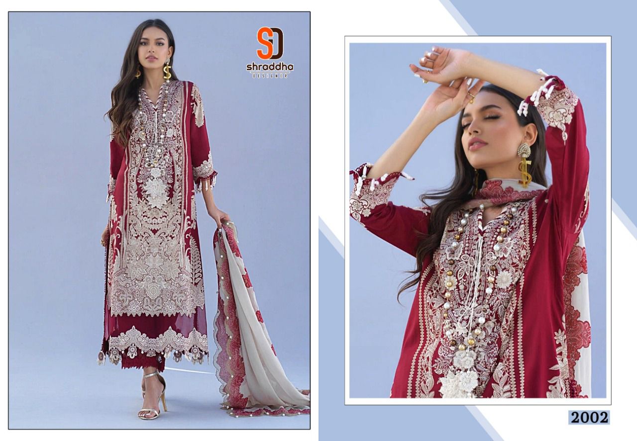 Shraddha Designer Sana Safinaz Muzlin Spring Vol 02 Pakistani Suits Catalog Lowest Price