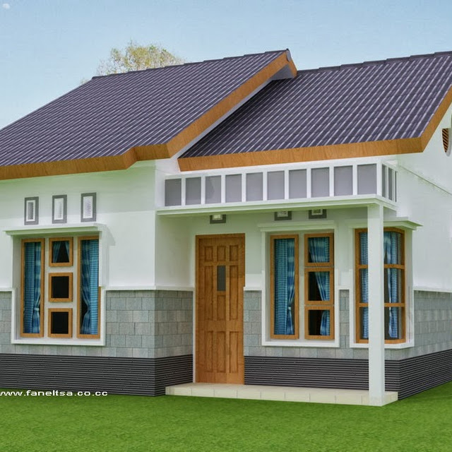 Contoh Desain model rumah minimalis type 45 Terbaru 