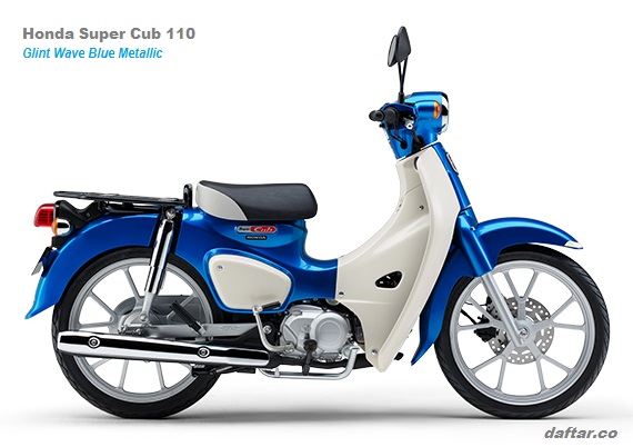 Honda Super Cub 110 - Glint Wave Blue Metallic