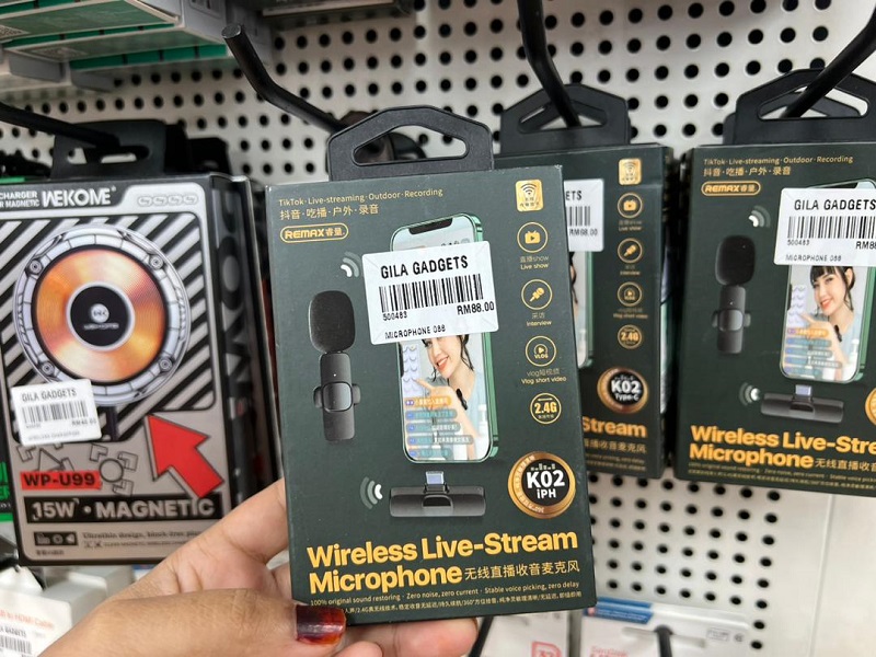 cheap livestream mic gila gadget,