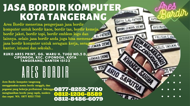 bordir polo t-shirt,bordir kemeja,bordir jaket,bordir rompi,bordir tas,bordir topi,bordir handuk,bordir logo perusahaan,bordir logo organisasi,bordir logo komunitas,bordir seragam security,bordir mukena,bordir sarung bantal,bordir jaket hoodie,bordir jaket universitas,bordir komputer terdekat,bordir komputer tangerang,harga bordir komputer,harga bordir komputer satuan,harga bordir satuan,daftar harga bordir,cara menghitung harga bordir komputer