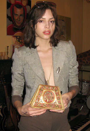 Charlotte Kemp Muhl has stayed up late learning bass from her GOASTT 