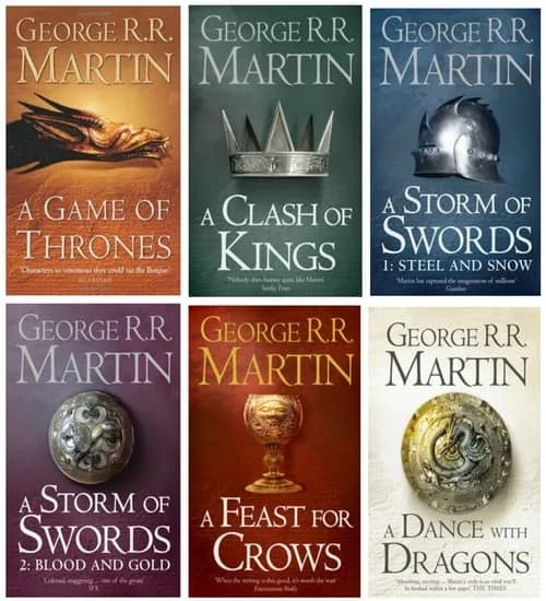 The A Song of Ice and Fire Series by George R.R. Martin