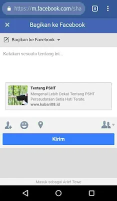 Share Dengan Open graph Valid