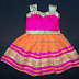 Peach Color Small Kid Skirt