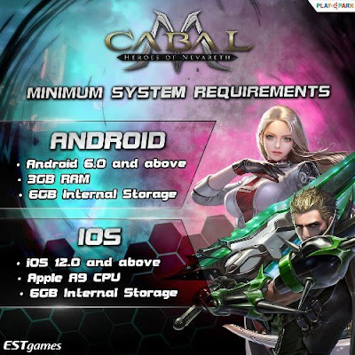 Cabal Mobile PH - minimum system requirements