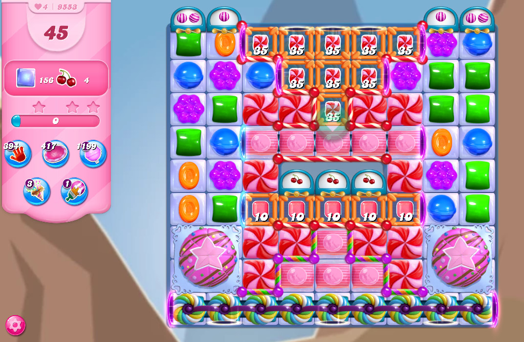 Candy Crush Saga level 9553