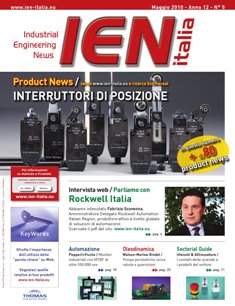 IEN Italia - Maggio 2010 | CBR 72 dpi | Mensile | Professionisti | Industria | Tecnologia | Meccanica
Da oltre 14 anni, IEN Italia è la fonte affidabile che i decision makers scelgono per la ricerca di nuovi prodotti e soluzioni nel campo industriale.
Dalla prima pubblicazione nel 1999, IEN Italia è cresciuta fino a diventare una risorsa affidabile che i decision makers italiani scelgono per la ricerca di nuovi prodotti e soluzioni nel campo industriale.