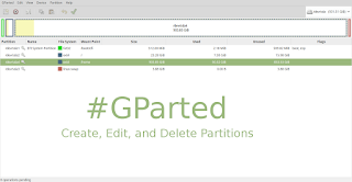 gparted linux mint