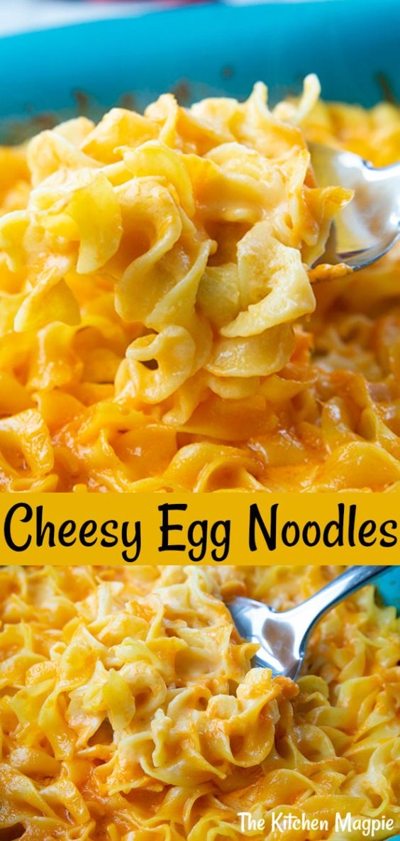 Cheesy Egg Noodles