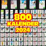 800 TEMPLATE KALENDER 2024