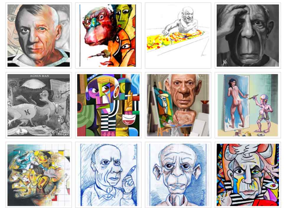 Gallery of International Caricature  "Picasso Among Us"