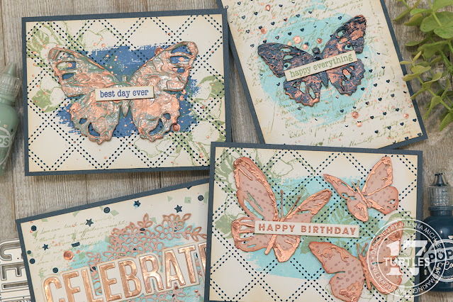 Card Ideas featuring Scrapbook.com Pops Of Color + Distress Foundry Wax by Juliana Michaels