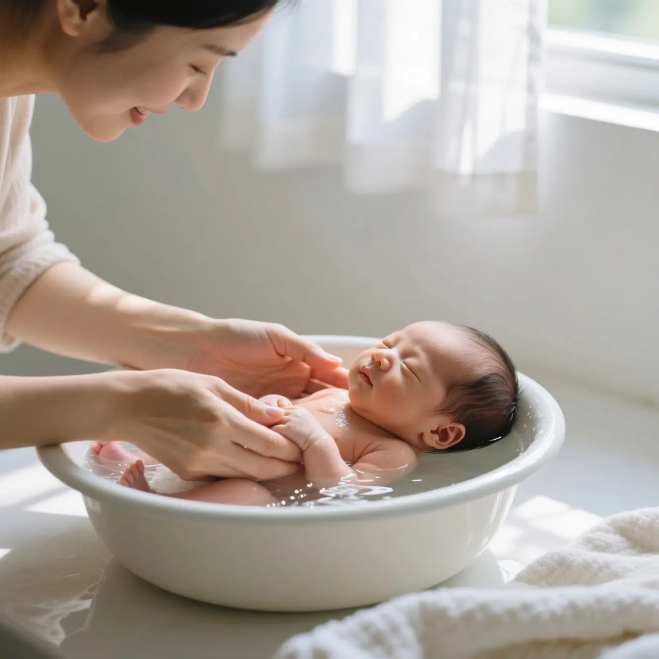  How to Bathe a Newborn Safely – Gentle Steps Parents Trust