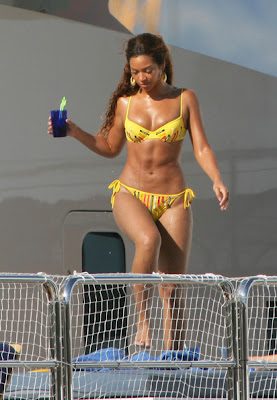 Beyonce Knowles bikini winner swimsuit