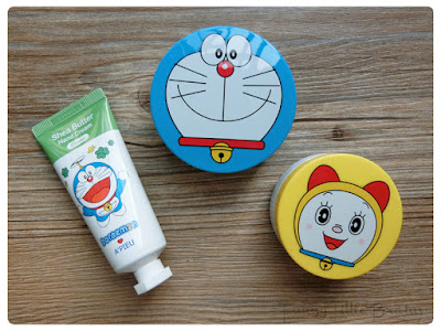 A’PIEU x Doraemon系列 氣墊粉餅、腮紅、護手霜