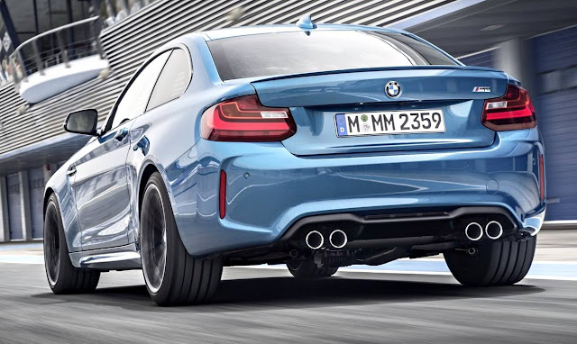 BMW M2 Coupé 2017 back