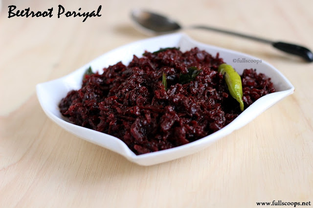 Beetroot Poriyal