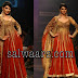 Prachi Desai in Orange Salwar at Lakme Fashion Week