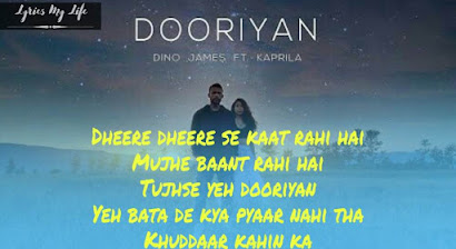 Dooriyan Lyrics English