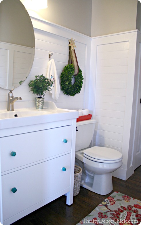 white wood planked walls