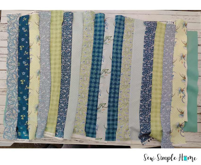 quilt as you go table runner