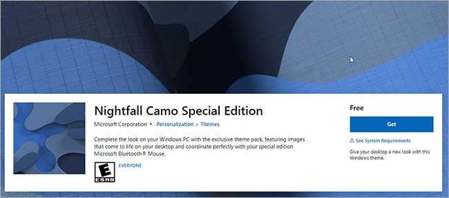 3-nightfall-camo-best-windows-11-theme