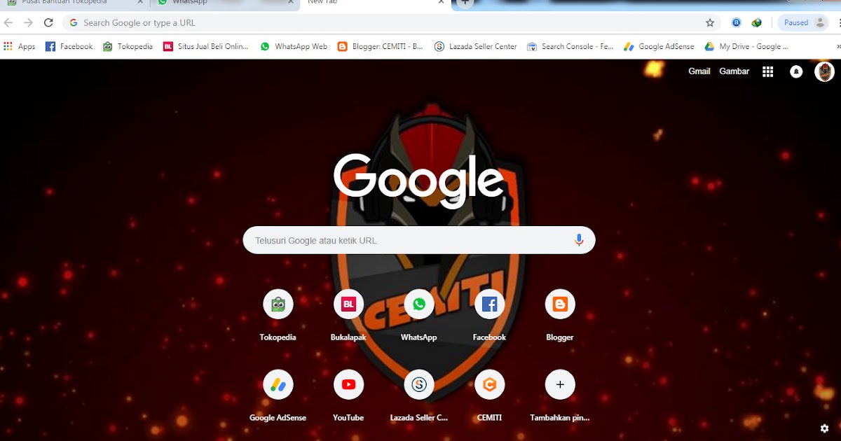 Cara Mengubah Background Google Chrome - CEMITI