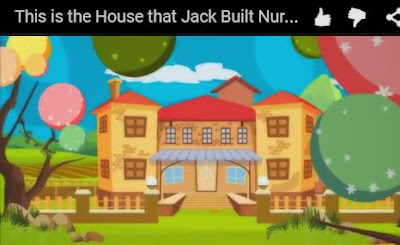 cartoon-like representation of spanish-style building surrounded by fields and trees